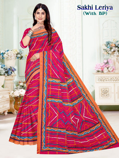Sakhi Leriya Maan Cotton Sarees Exporter