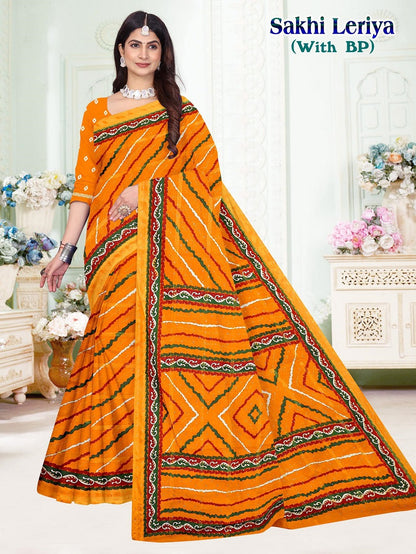 Sakhi Leriya Maan Cotton Sarees Exporter