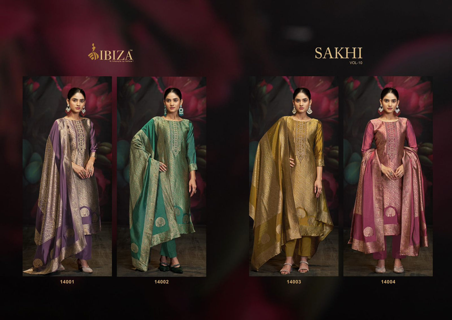 Sakhi Vol 10 Ibiza Banglori Pant Style Suits Wholesale Rate