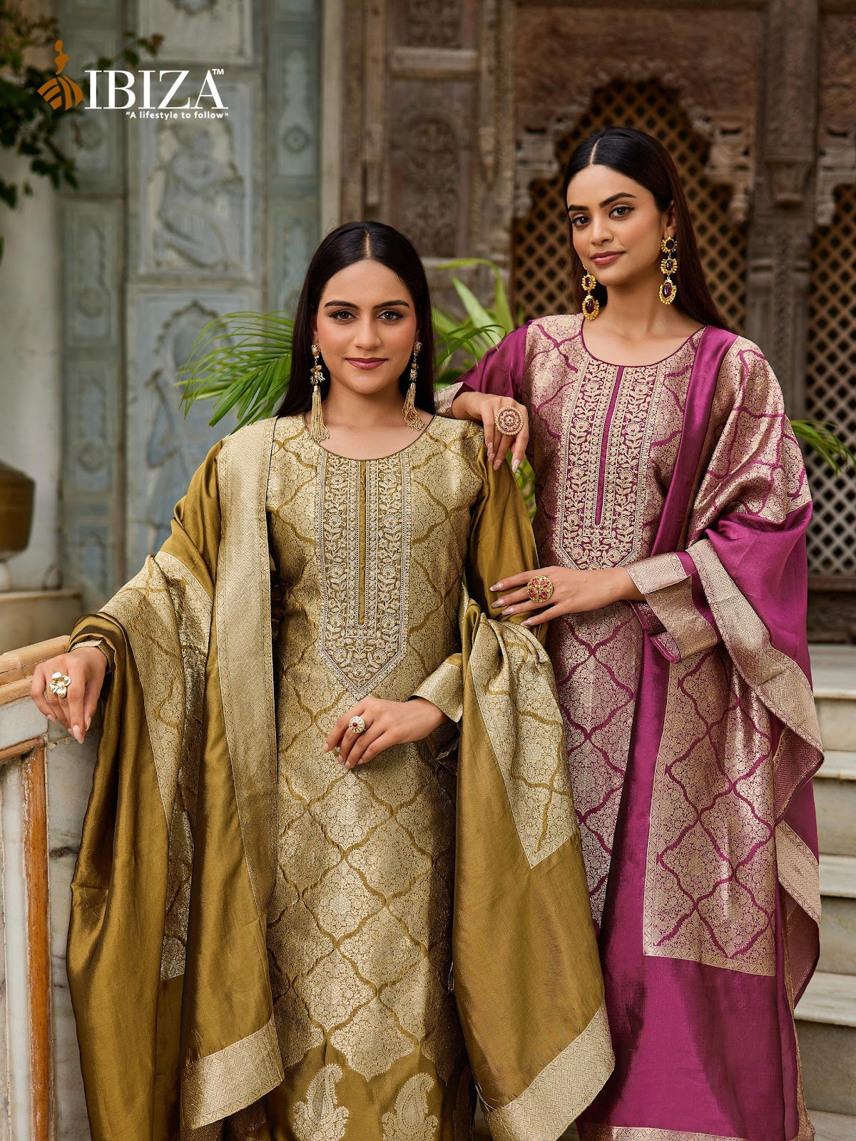 Sakhi Vol 13 Ibiza Banglori Silk Pant Style Suits Supplier India