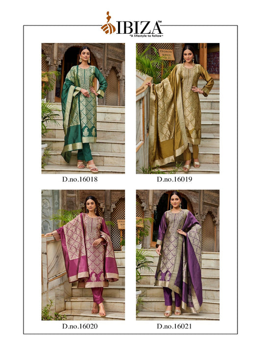 Sakhi Vol 13 Ibiza Banglori Silk Pant Style Suits Supplier India