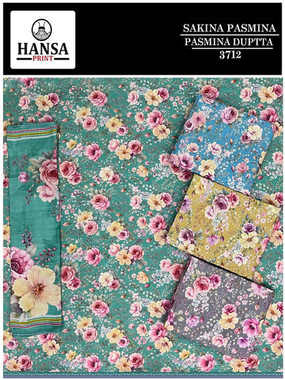 Sakina 231026 Hansa Prints Pashmina Suits Wholesale Rate