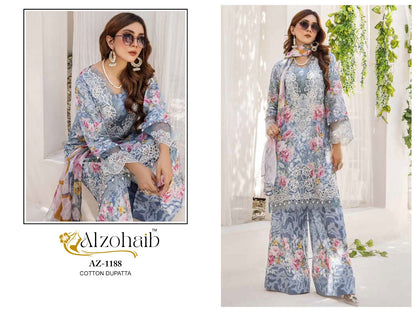 Sakina Vol 2 Al Zohaib Pure Cotton Pakistani Salwar Suits Manufacturer