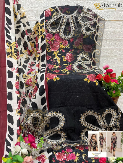 Sakina Vol 2 Al Zohaib Pure Cotton Pakistani Salwar Suits Manufacturer