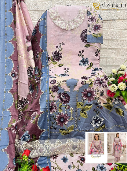 Sakina Vol 2 Al Zohaib Pure Cotton Pakistani Salwar Suits Manufacturer