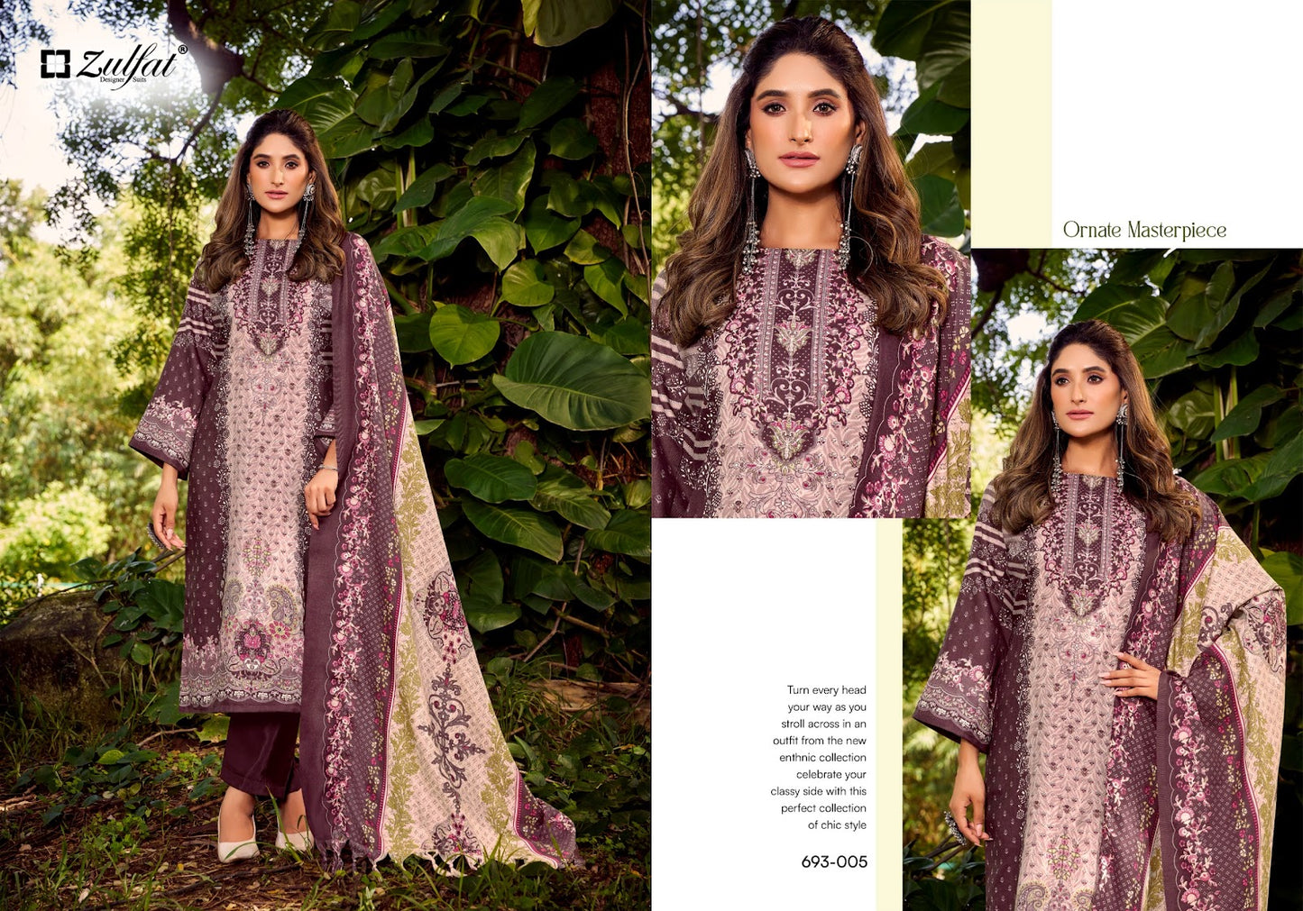 Sakina Zulfat Designer Woolen Karachi Pashmina Salwar Suits Supplier India
