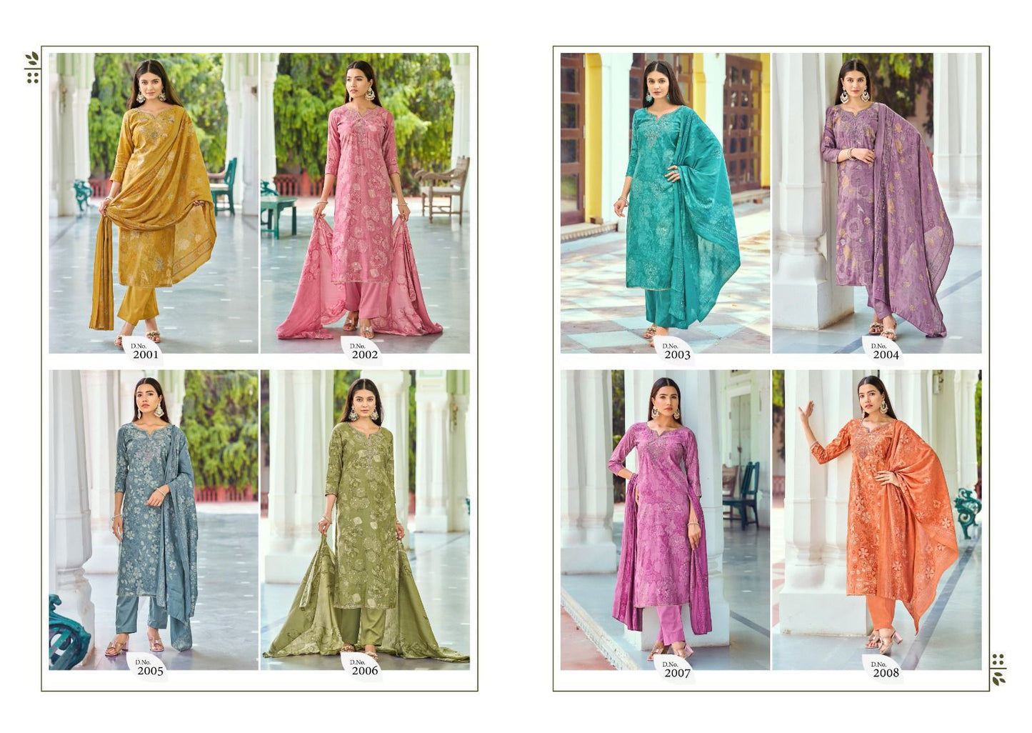 Sakira Vol 2 Sunrise Modal Silk Pant Style Suits Exporter India