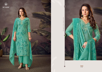 Sakira Vol 5 Sunrise Modal Silk Pant Style Suits Wholesale