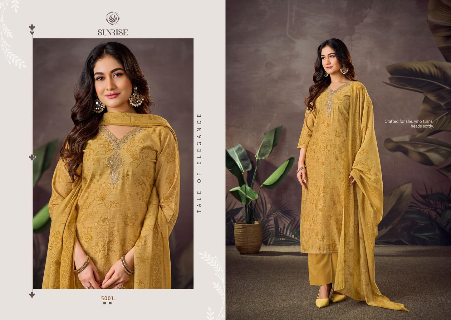 Sakira Vol 5 Sunrise Modal Silk Pant Style Suits Wholesale