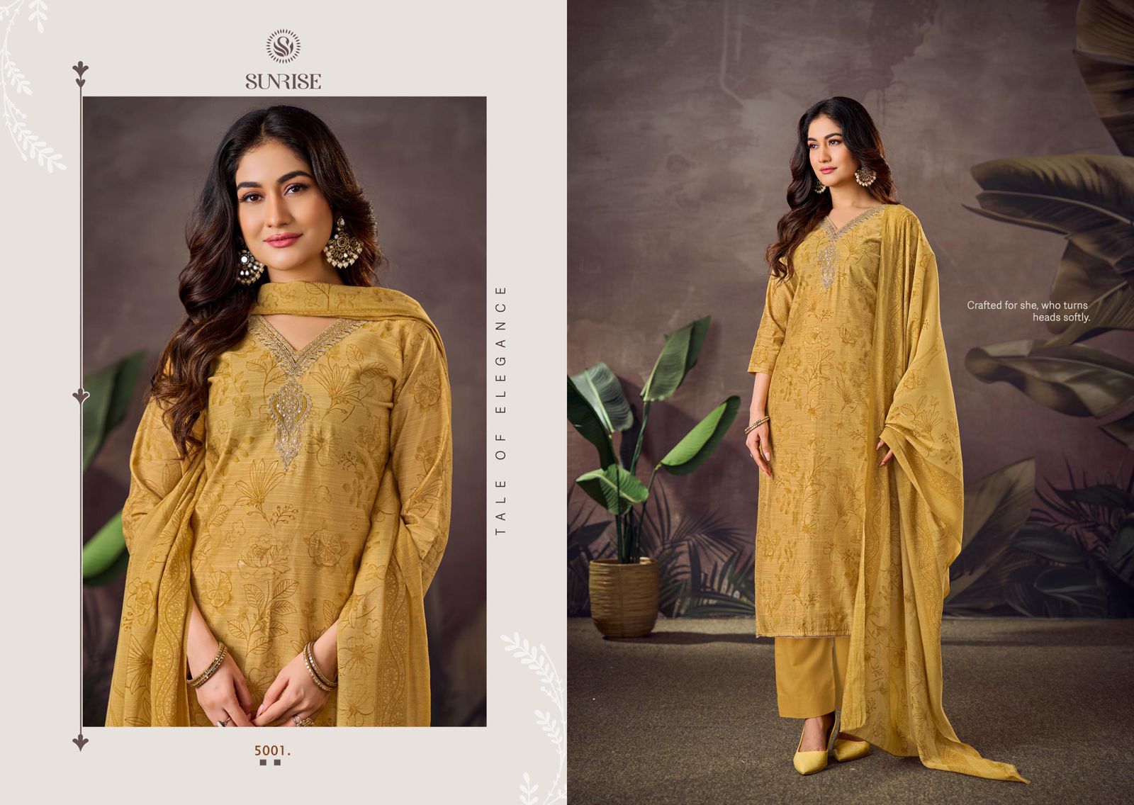 Sakira Vol 5 Sunrise Modal Silk Pant Style Suits Wholesale