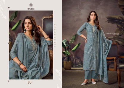 Sakira Vol 5 Sunrise Modal Silk Pant Style Suits Wholesale