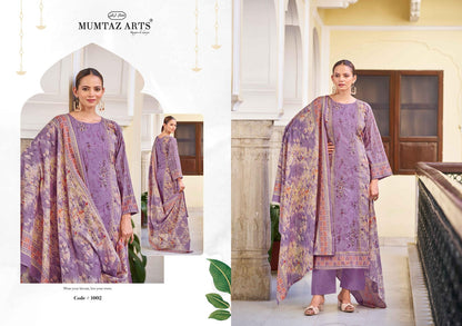 Sakshi 0306 Mumtaz Arts Lawn Cotton Karachi Salwar Suits Supplier India