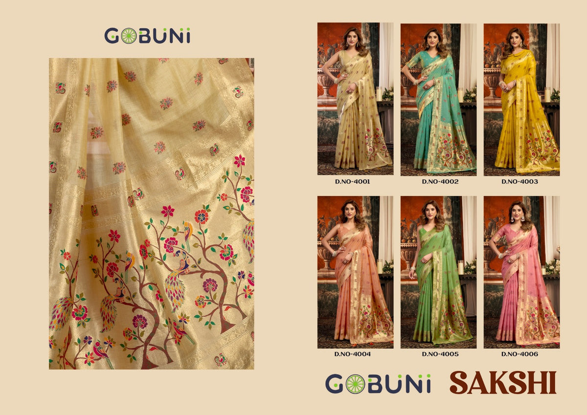 Sakshi Gobuni Sarees Manufacturer Gujarat