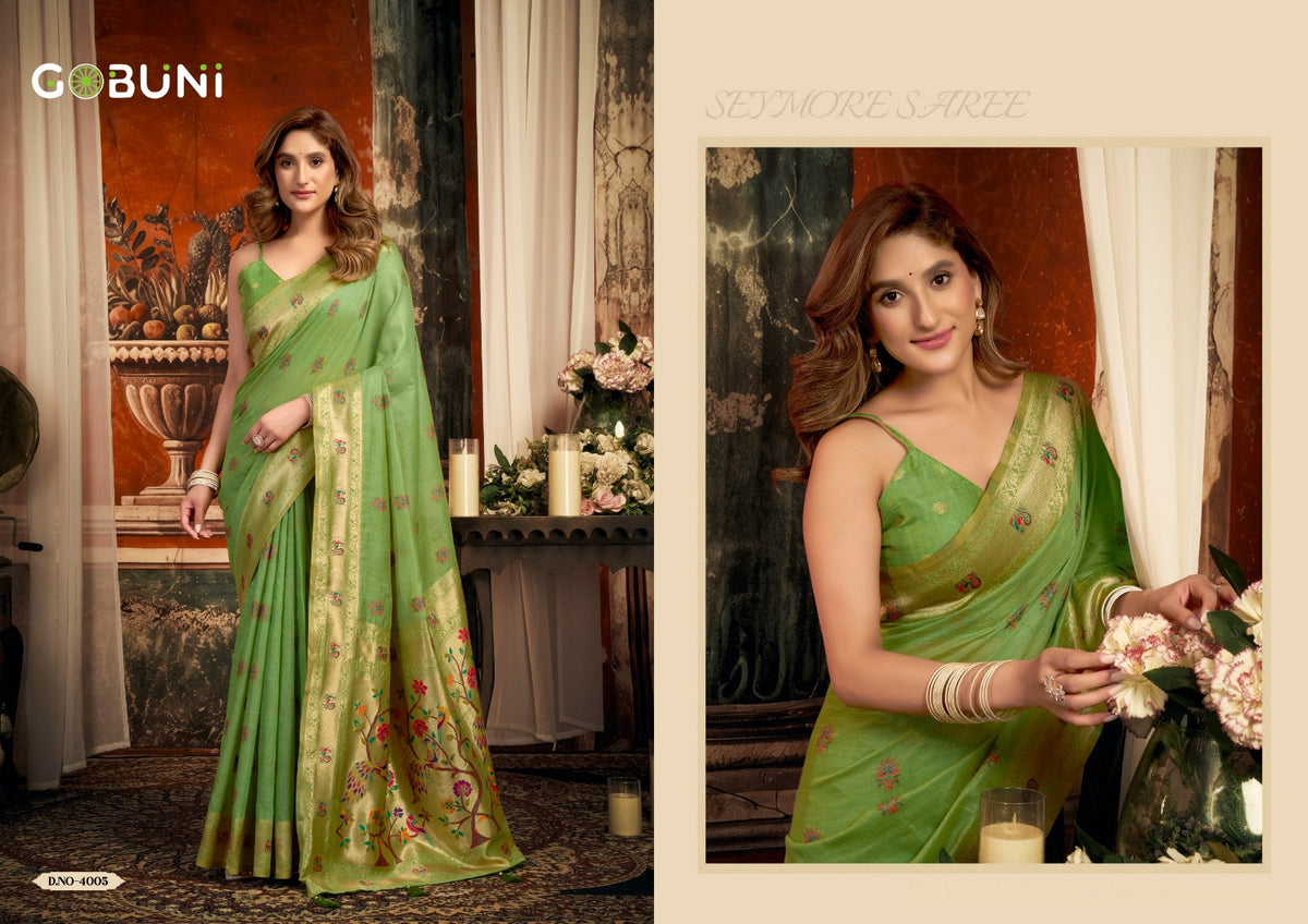 Sakshi Gobuni Sarees Manufacturer Gujarat