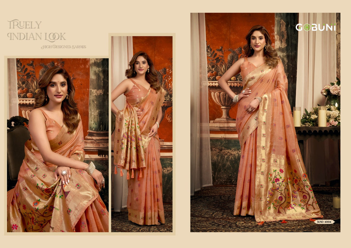 Sakshi Gobuni Sarees Manufacturer Gujarat