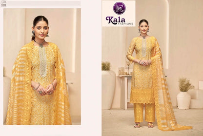 Sakshi Kala Fashion Pc Cotton Plazzo Style Suits Supplier India