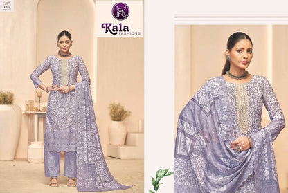 Sakshi Kala Fashion Pc Cotton Plazzo Style Suits Supplier India