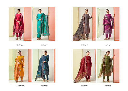 Sakshi Silk Vol 4 Sunrise Modal Pant Style Suits Exporter Gujarat