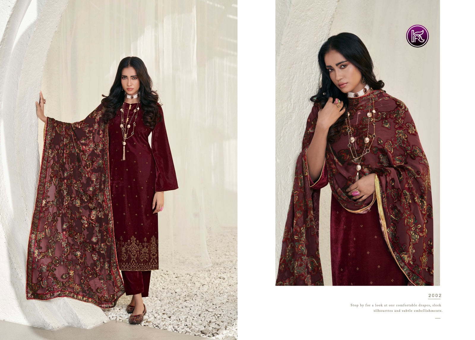 Sale Sale Brasso Vol 2 Kala Fashion Velvet Suits Exporter Ahmedabad