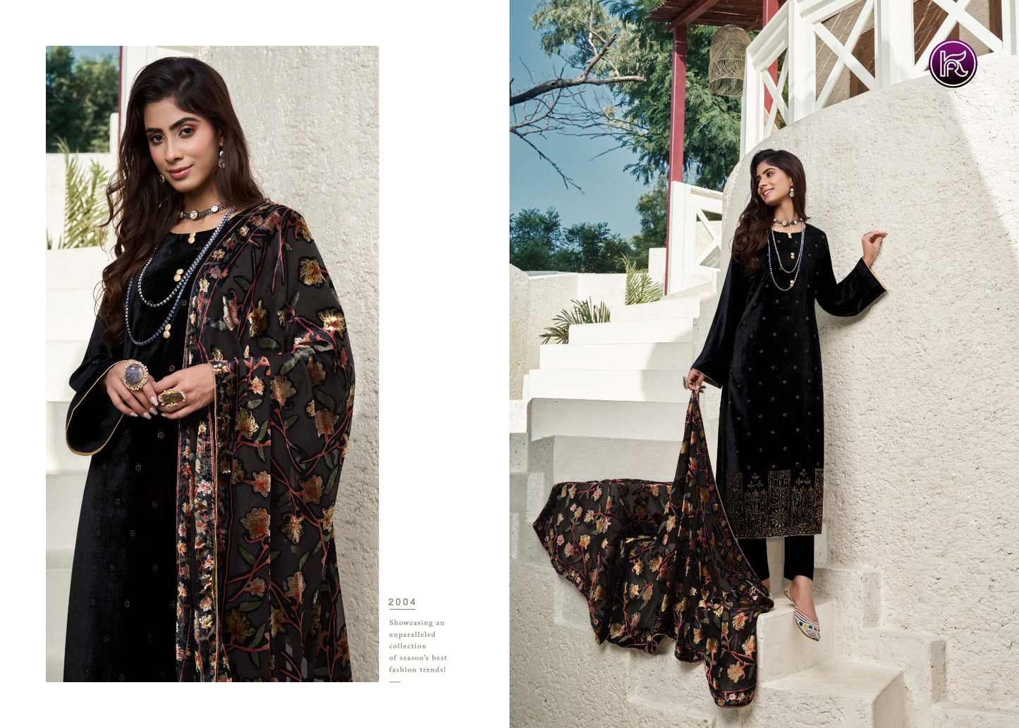 Sale Sale Brasso Vol 2 Kala Fashion Velvet Suits Exporter Ahmedabad