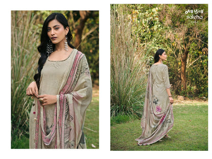 Saleha 3245 Jay Vijay Moga Silk Pant Style Suits Wholesale Price