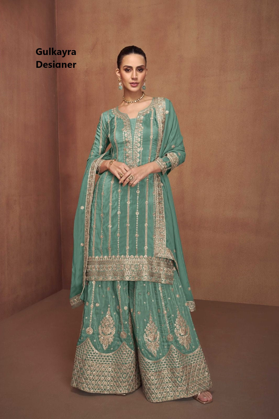 Saloni Gulkayra Designer Simmer Readymade Suits Exporter India