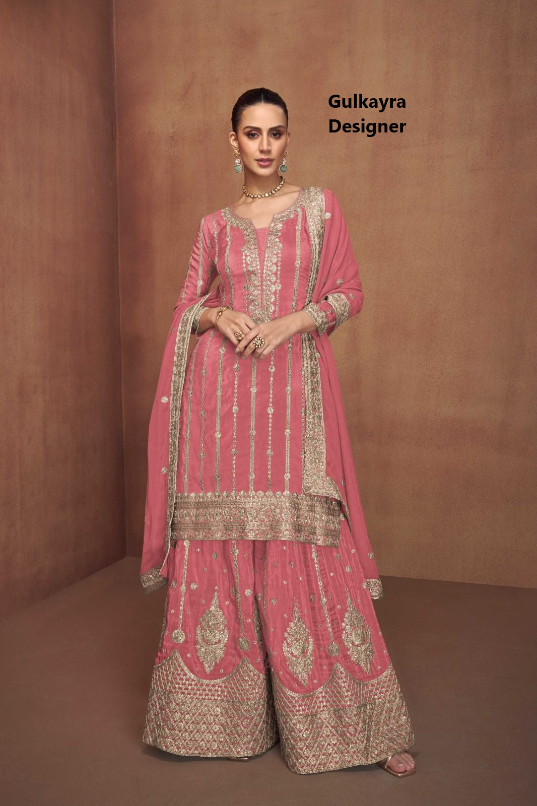 Saloni Gulkayra Designer Simmer Readymade Suits Exporter India