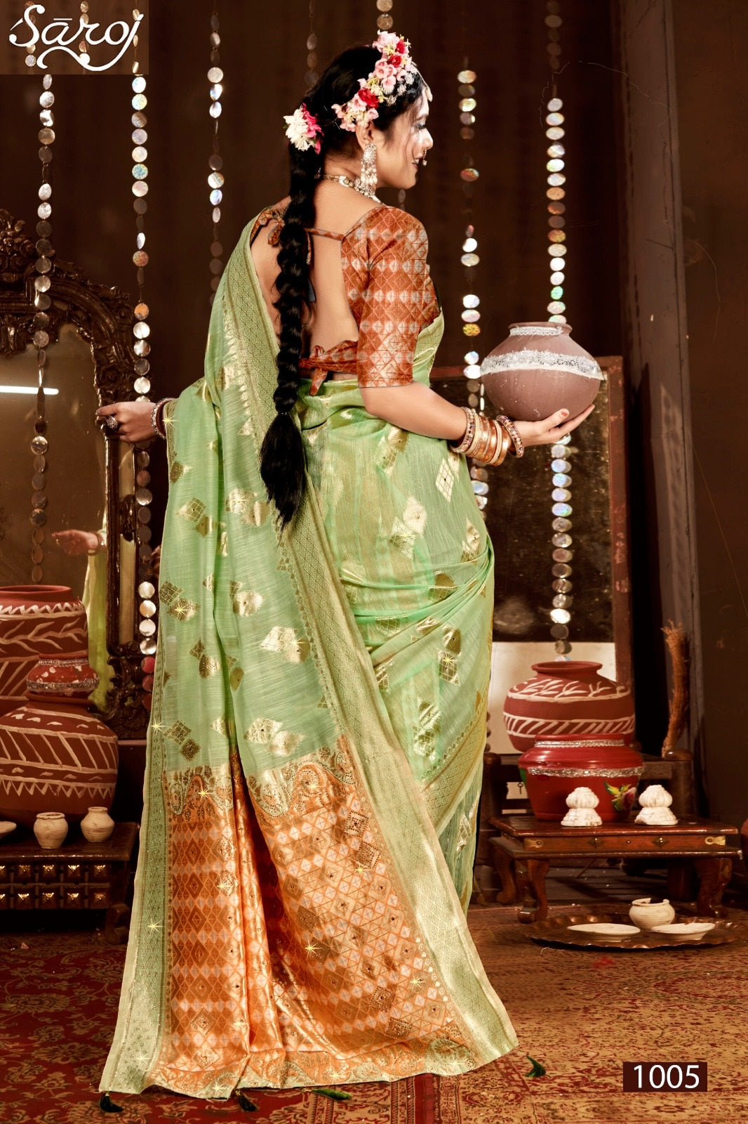Salsa Linen Saroski Vol 1 Saroj Sarees Wholesale Price
