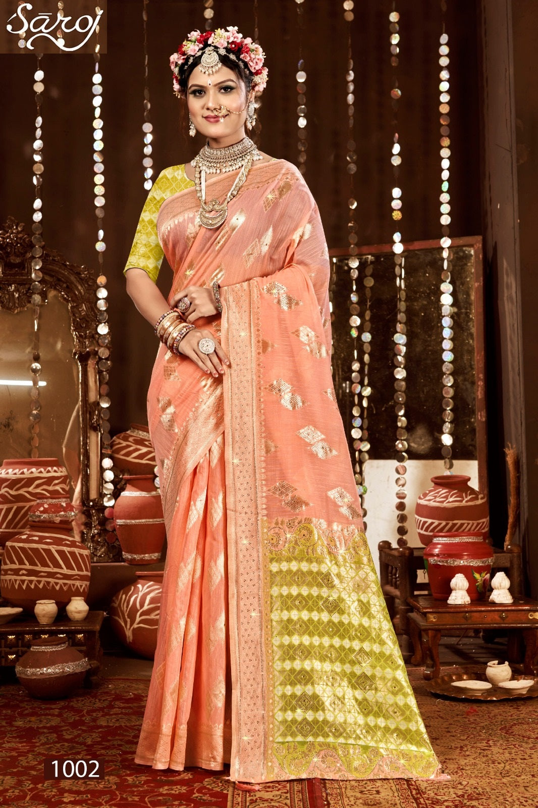 Salsa Linen Saroski Vol 1 Saroj Sarees Wholesale Price
