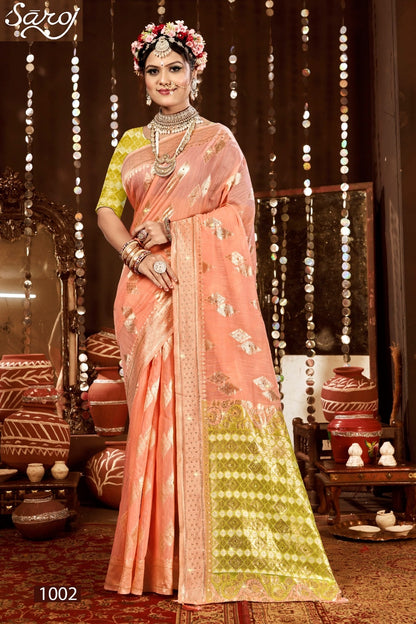 Salsa Linen Saroski Vol 1 Saroj Sarees Wholesale Price