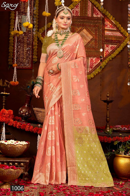 Salsa Linen Saroski Vol 3 Saroj Sarees Supplier India