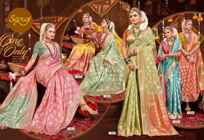 Salsa Linen Saroski Vol 6 Saroj Sarees Wholesaler India