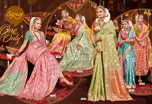 Salsa Linen Saroski Vol 6 Saroj Sarees Wholesaler India
