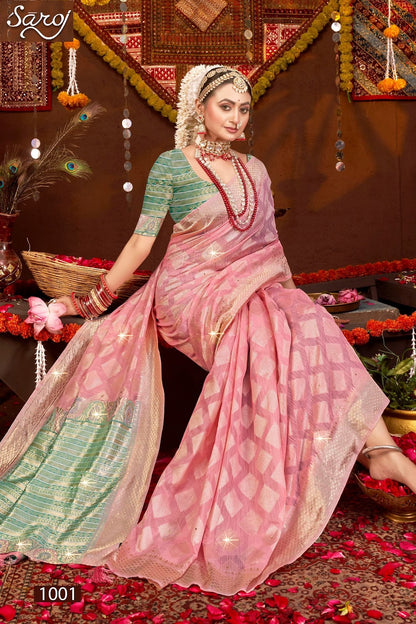 Salsa Linen Saroski Vol 6 Saroj Sarees Wholesaler India
