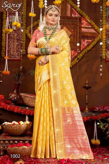 Salsa Linen Saroski Vol 6 Saroj Sarees Wholesaler India