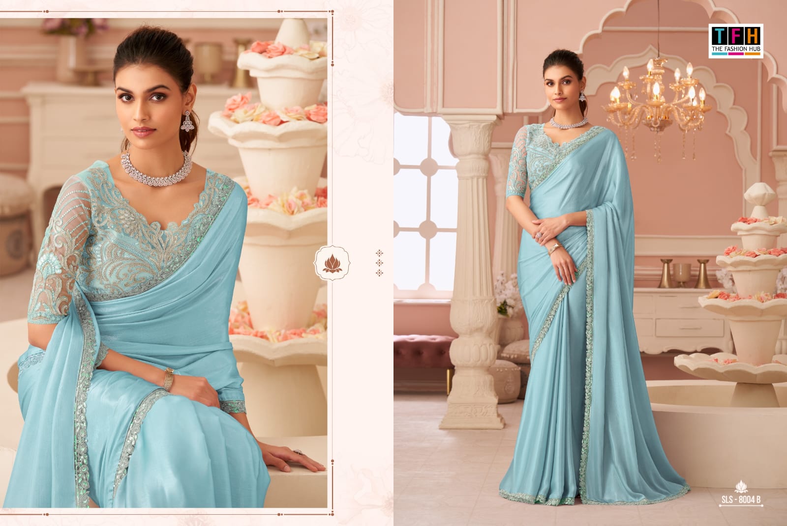 Salsa Style 8004 Hit Tfh Sarees Wholesale