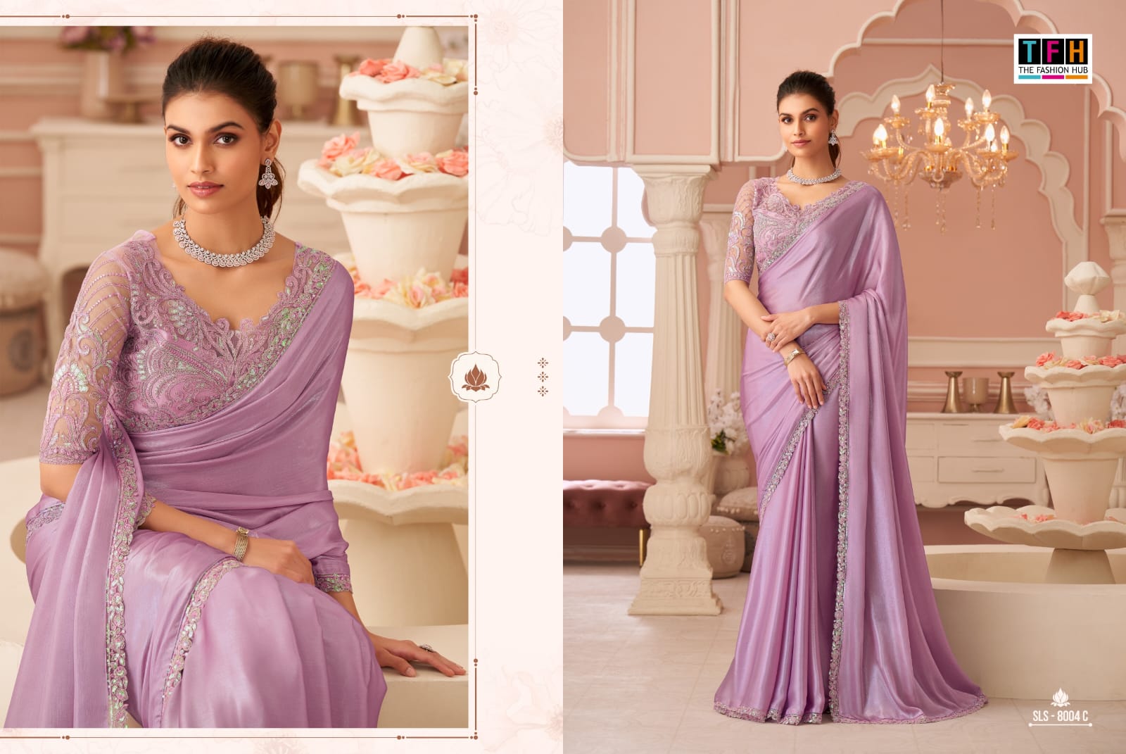 Salsa Style 8004 Hit Tfh Sarees Wholesale