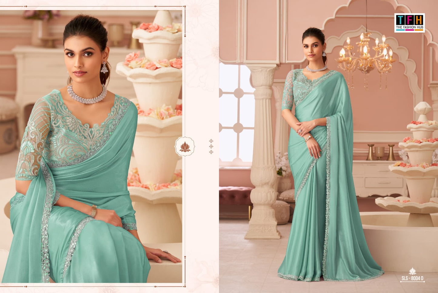 Salsa Style 8004 Hit Tfh Sarees Wholesale