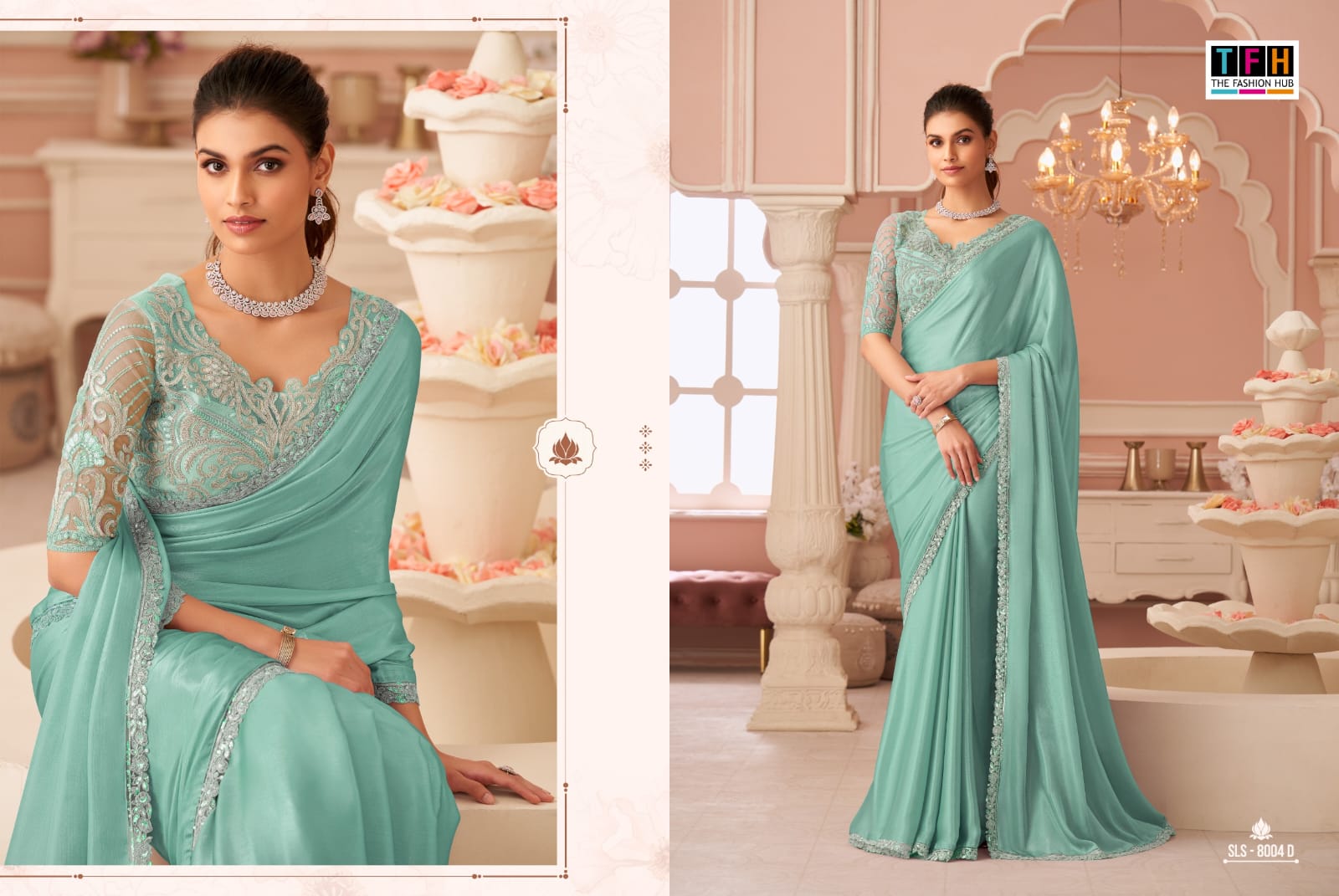Salsa Style 8004 Hit Tfh Sarees Wholesale
