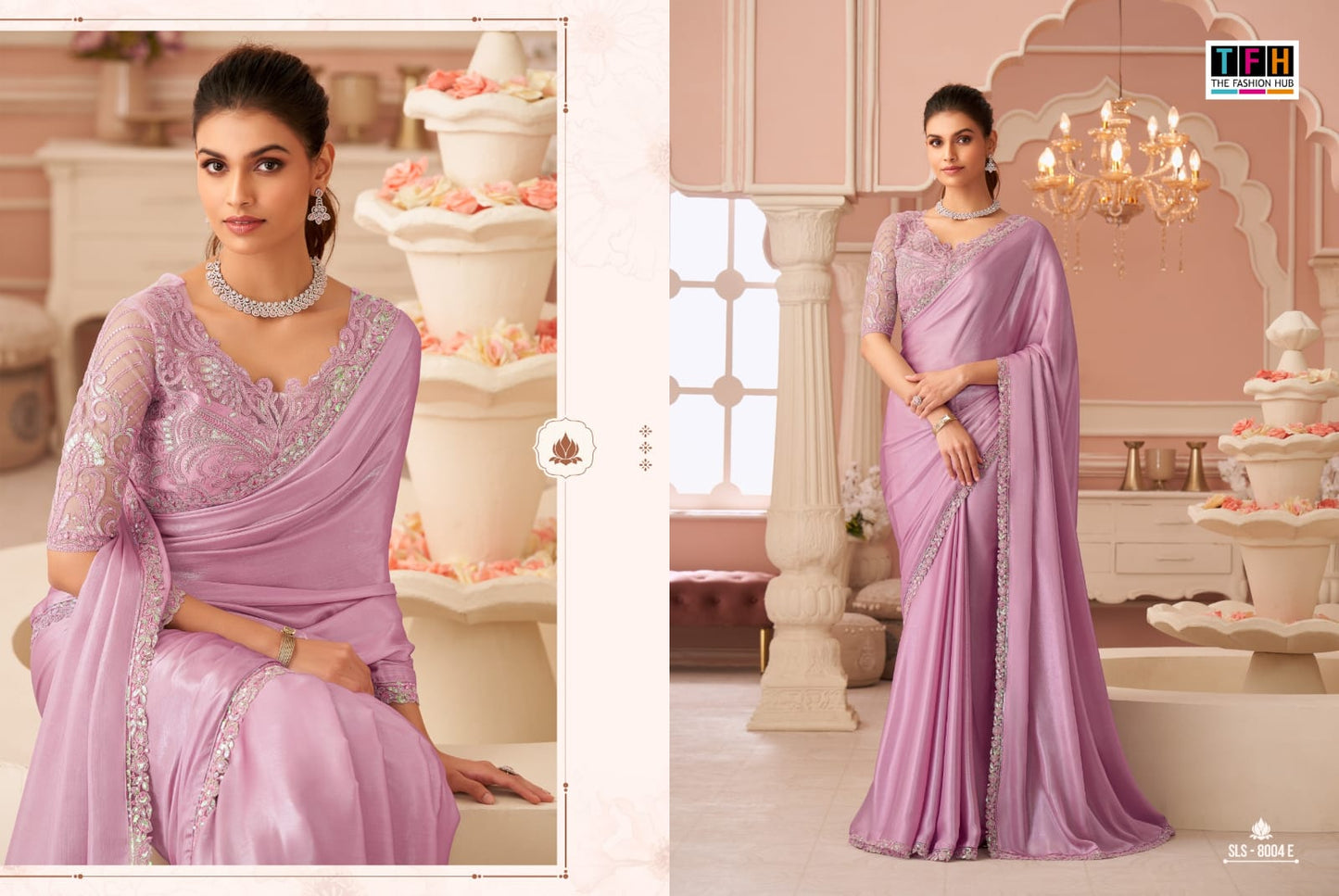 Salsa Style 8004 Hit Tfh Sarees Wholesale