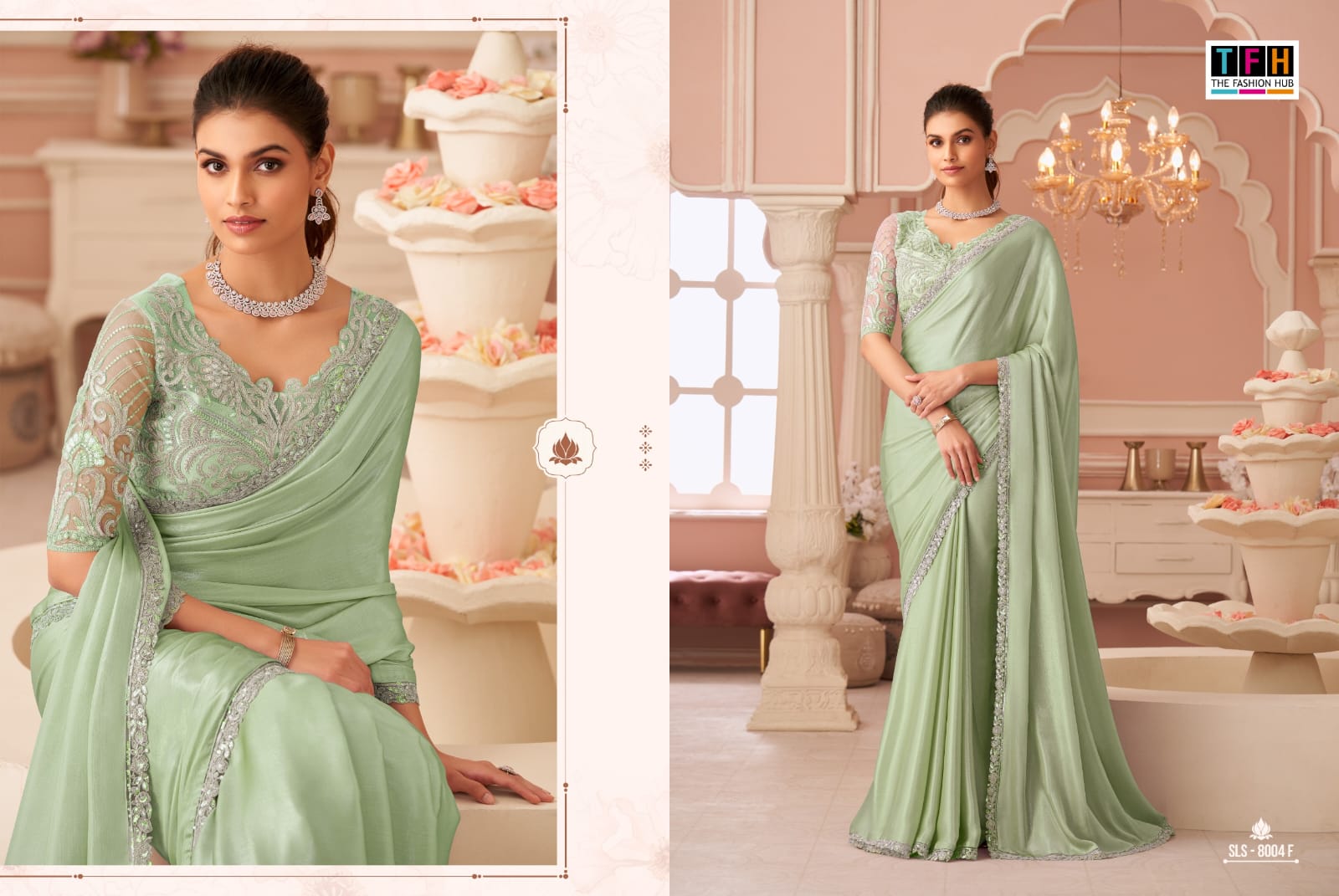Salsa Style 8004 Hit Tfh Sarees Wholesale