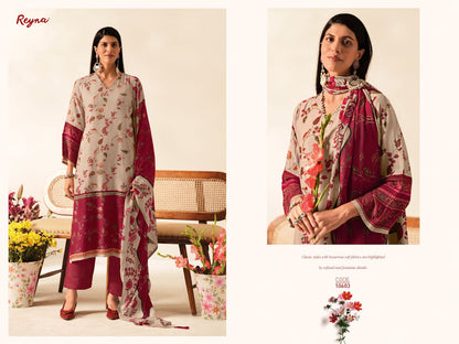 Samah Reyna Pure Muslin Pant Style Suits Wholesale Rate