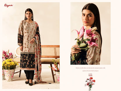 Samah Reyna Pure Muslin Pant Style Suits Wholesale Rate