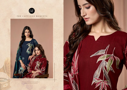 Samaira Belliza Designer Studio Viscose Rayon Karachi Salwar Suits Wholesaler Gujarat