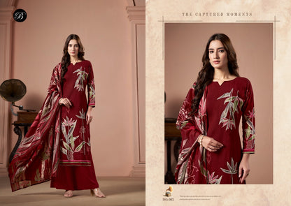 Samaira Belliza Designer Studio Viscose Rayon Karachi Salwar Suits Wholesaler Gujarat