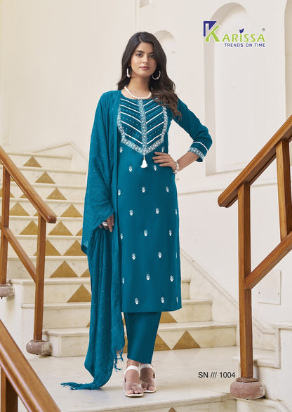 Samaira Karissa Premium Cotton Readymade Suits Supplier Gujarat
