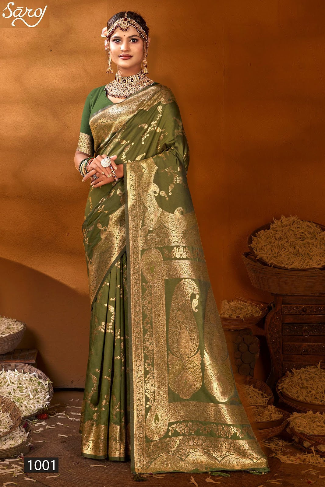 Samaira Silk Vol 2 Saroj Sarees Wholesaler Gujarat