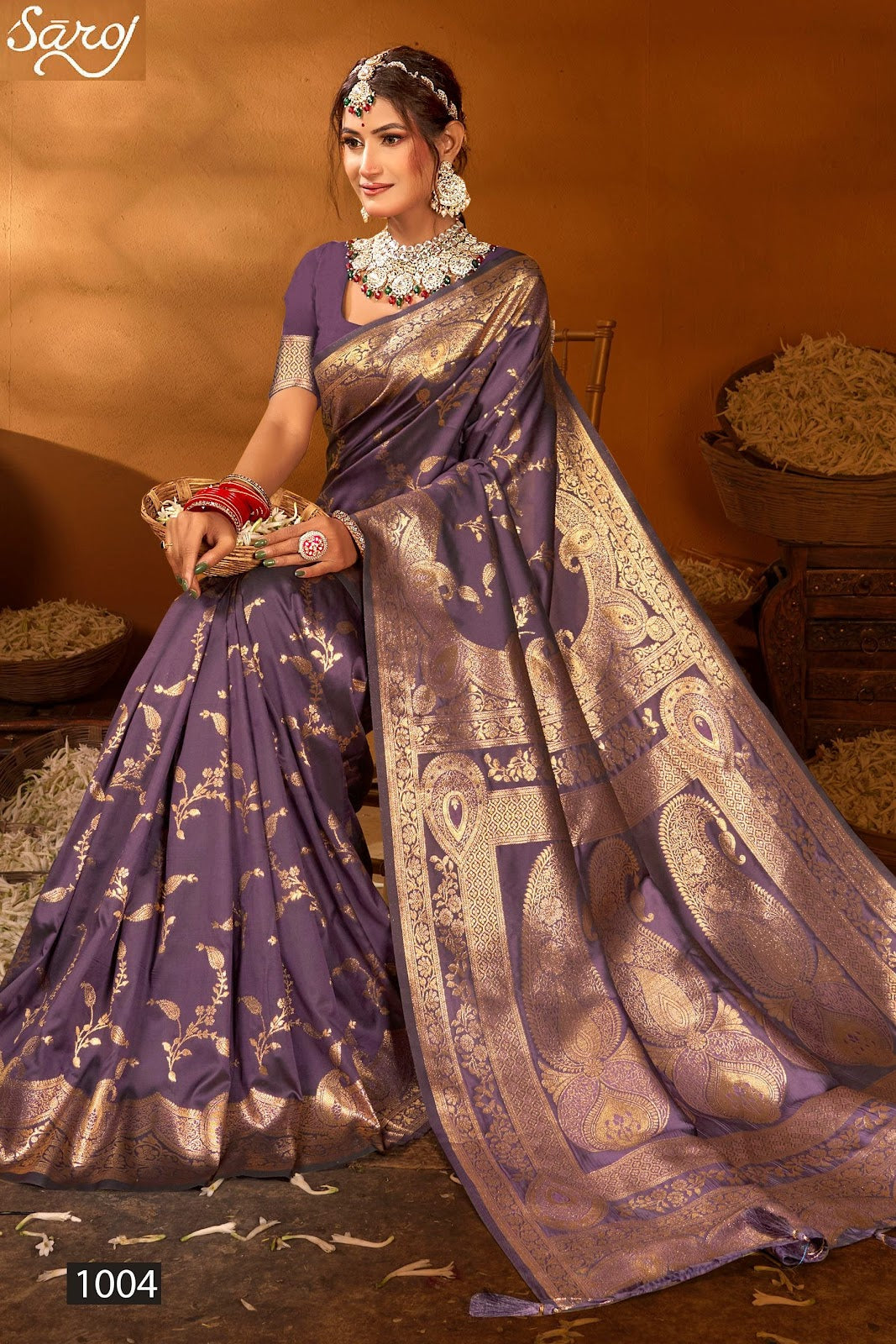 Samaira Silk Vol 2 Saroj Sarees Wholesaler Gujarat