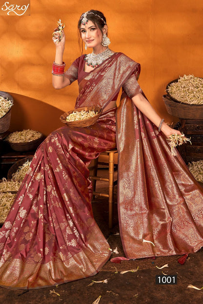 Samaira Silk Vol 3 Saroj Sarees Exporter Gujarat