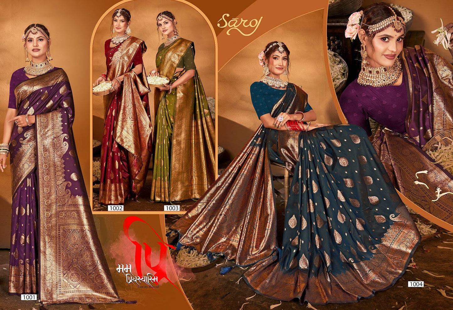 Samaira Silk Vol 4 Saroj Sarees Wholesale